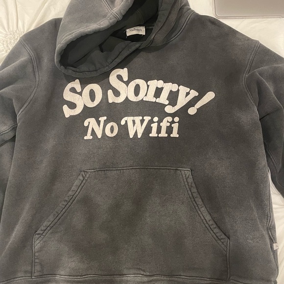 Madhappy Sweaters - Madhappy So Sorry! No Wifi Sweatshirt